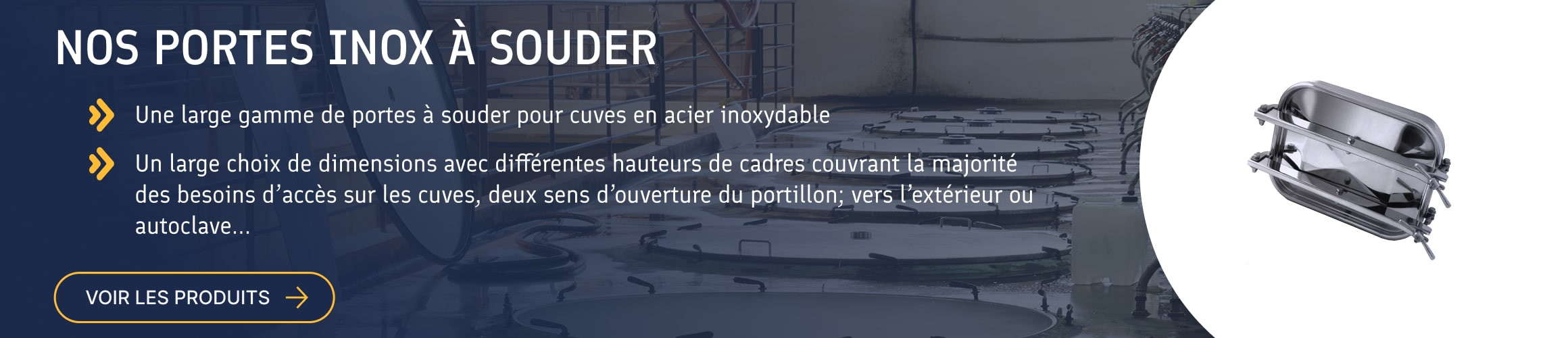 PORTES INOX A SOUDER